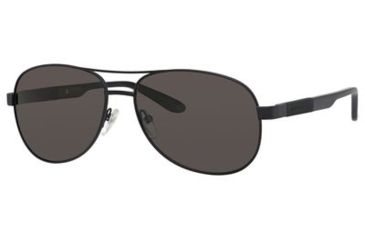 Image of Carrera 8019/S Single Vision Prescription Sunglasses CA8019S-010G-M9-5915 - Frame Color Matte Black, Lens Diameter 59 mm