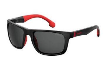 Image of Carrera 8027/S Progressive Prescription Sunglasses CA8027S-0807-IR-5719 - Frame Color Black, Lens Diameter 57 mm