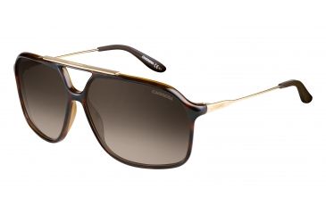 Image of Carrera 81/S Progressive Prescription Sunglasses CA81S-00KS-HA-6312 - Frame Color Havana, Lens Diameter 63 mm
