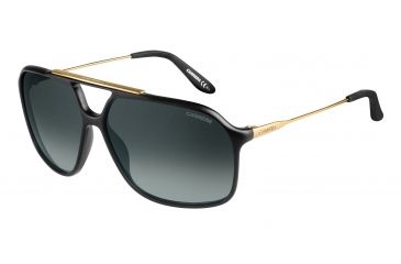 Image of Carrera 81/S Progressive Prescription Sunglasses CA81S-00KU-PT-6312 - Frame Color Matte Black, Lens Diameter 63 mm