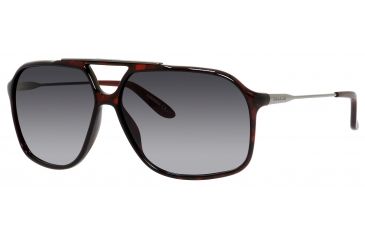 Image of Carrera 81/S Progressive Prescription Sunglasses CA81S-00UM-HD-6312 - Lens Diameter 63 mm, Frame Color Havana Burgundy Ruthenium