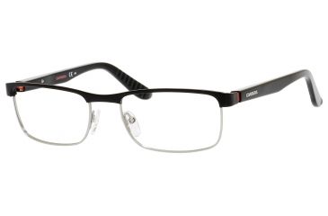 Image of Carrera 8802 Progressive Prescription Eyeglasses CA8802-00RE-5519 - Black Ruthenium Frame, Lens Diameter 55mm, Distance Between Lenses 19mm