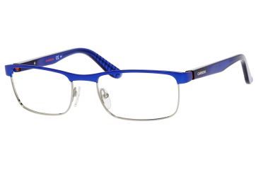 Image of Carrera 8802 Progressive Prescription Eyeglasses CA8802-00RI-5519 - Blue Ruthenium Frame, Lens Diameter 55mm, Distance Between Lenses 19mm