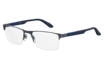Image of Carrera 8821 Bifocal Prescription Eyeglasses CA8821-0PJP-5318 - Blue Frame, Lens Diameter 53mm, Distance Between Lenses 18mm