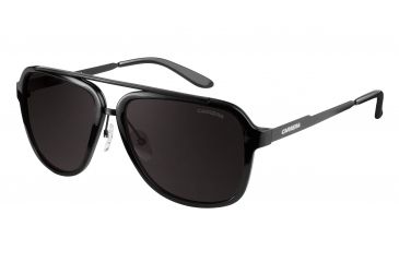 Image of Carrera 97/S Single Vision Prescription Sunglasses CA97S-0GVB-NR-5716 - Frame Color Shiny Black / Black, Lens Diameter 57 mm
