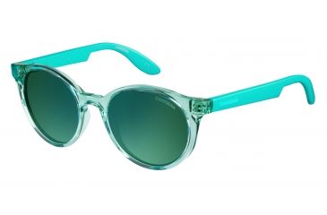 Image of Carrera Carrerino 14/S Single Vision Prescription Sunglasses CARRE14S-0KRD-Z9-4618 - Lens Diameter 46 mm, Frame Color Aquamarine