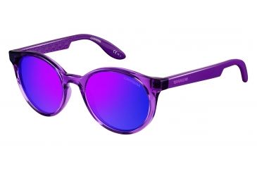 Image of Carrera Carrerino 14/S Single Vision Prescription Sunglasses CARRE14S-0KNN-TE-4618 - Lens Diameter 46 mm, Frame Color Cyclamen