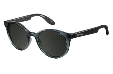 Image of Carrera Carrerino 14/S Single Vision Prescription Sunglasses CARRE14S-0KVT-6E-4618 - Frame Color Gray/Black, Lens Diameter 46 mm