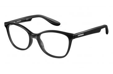 Image of Carrera Carrerino 50 Progressive Prescription Eyeglasses CARRE50-0807-4717 - Black Frame, Lens Diameter 47mm, Distance Between Lenses 17mm