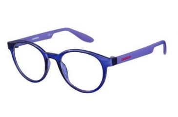 Image of Carrera Carrerino 60 Progressive Prescription Eyeglasses CARRE60-0T77-4418 - Violet Frame, Lens Diameter 44mm, Distance Between Lenses 18mm