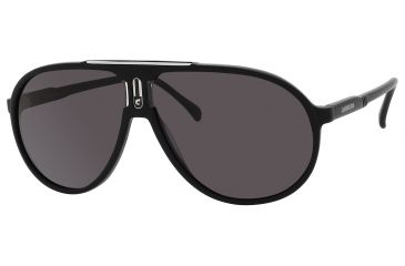 Image of Carrera Champion/AC/P/S Progressive Prescription Sunglasses CHAMPACPS-0QHC-M9-6211 - Frame Color Matte Black, Lens Diameter 62 mm