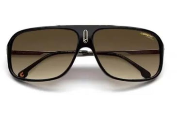 Image of Carrera Cool65 Sunglasses, Black Frame, Brown Gradient Lens, 716736361758