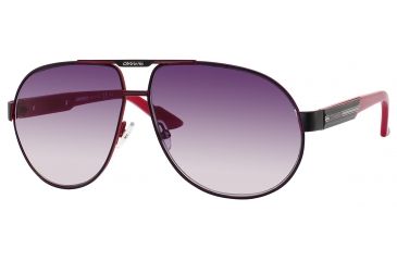Image of Carrera Daytona 1/S Bifocal Prescription Sunglasses DAYTO1S-0KIN-9C-6211 - Frame Color Black Red, Lens Diameter 62 mm