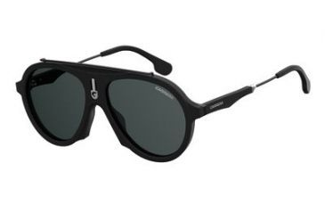 Image of Carrera Flag Progressive Prescription Sunglasses FLAGS-0003-IR-5716 - Frame Color Matte Black, Lens Diameter 57 mm