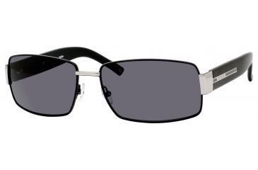 Image of Carrera Globetrotter 4/S Sunglasses GLOBE4S-0J0A-R6-6116 - Black Palladium Frame, Gray Lenses, Lens Diameter 61mm, Distance Between Lenses 16mm