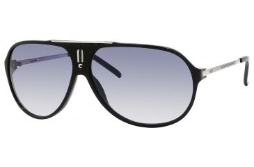 Image of Carrera Hot/S Single Vision Prescription Sunglasses HOTS-0CSA-1P-6411 - Lens Diameter 64 mm, Frame Color Black / Palladium