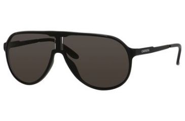 Image of Carrera New Champion Progressive Prescription Sunglasses NEWCHS-0GUY-NR-6208 - Frame Color Matte Black, Lens Diameter 62 mm