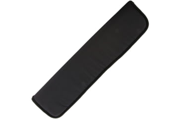 Image of Carry All Cordura Knife Case, 21in, Cordura, Black, Padded Fleece Lining, Nylon Zipper, Black, PO117-21in 5.5in BLACK CORDURA