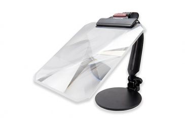 Image of Carson 1.5x Desktop Stand Fresnel Magnifier Loupe CP-10