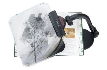 Image of Carson 1.5x Desktop Stand Fresnel Magnifier Loupe CP-10