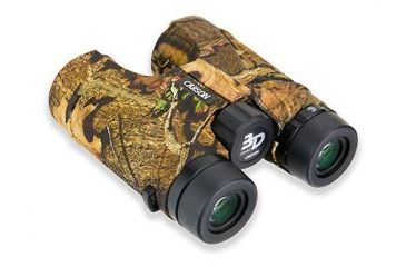 Image of Carson 3D 10x42 Full Size Waterproof Birding Binoculars w/ ED Glass,Mossy Oak TD-042EDMO