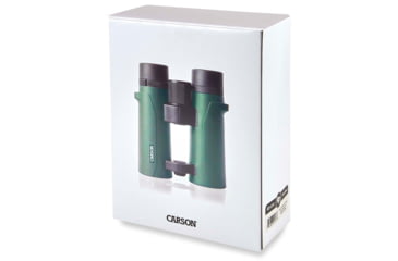Image of Carson 10x50 Open Bridge Binocular, Green, RD-050