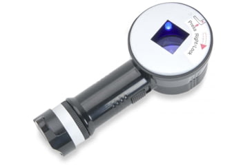 Image of Carson 11.5x LED/UV Lighted Measureloupe w/Protective Storage Case, Black, CP-45