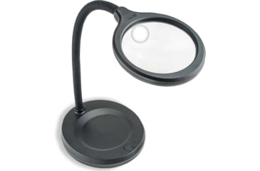 Image of Carson 2-5x DeskBrite 300 Aspheric COB LED Desk Top Magnifier, 3.5 in, LM-30