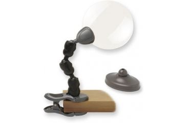 Image of Carson Attach-A-Mag 2x Rimless Flexible Magnifier with Clip-on &amp; Magnetic Base Stands AM-16