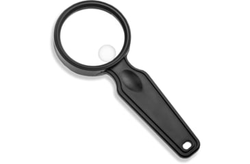 Image of Carson 3x Handheld Mangifier w/6x Spot Lens, Black, Small, DS-50GL