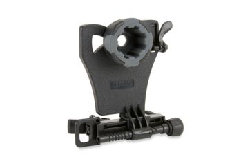 Image of Carson 40x-499x Table Top Microscope w/Universal Smartphone Adapter for Microscopes, Black/Gray, MS-040SP