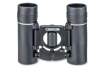 Image of Carson 8x21mm Kinglet Binoculars, 9mm, Multicoated, Black, KB-821