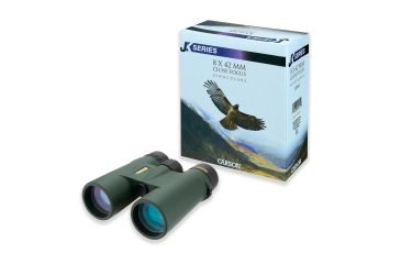 Image of Carson 8x42 Close Focus Roof Prism Water Proof Binoculars, Matte - JK-842