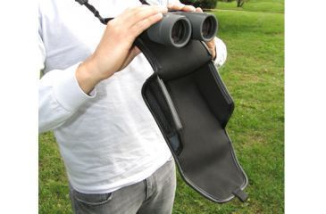 Image of Carson BinoArmor Deluxe Binocular Case, Black/Gray BA-07
