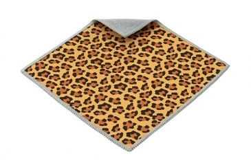 Image of Carson Double-Sided MicroFiber Lens Cleaning Cloth,Safari Leopard MF-11-02