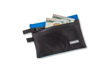 Image of Carson Floating Wallet, Black/Blue, 4.5X.7X3.4, EW-20BU