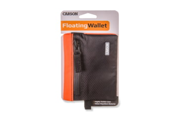 Image of Carson Floating Wallet, Black/Orange, 4.5X.7X3.4, EW-20OR