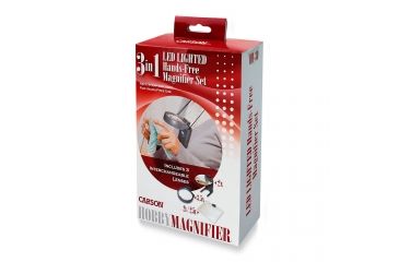 Image of Carson Hobby Magnifier 3-in-1 LED Lighted Magnifier Set