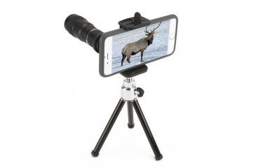 Image of Carson HookUpz 6x18mm Monocular w/Universal Smart Phone Adapter IC-918