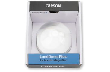 Image of Carson LumiDome Plus 2x Polished Ball Loupe with 75mm base LD-75
