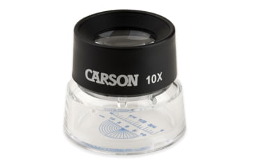 Image of Carson LumiLoupe 10x Stand Magnifier with Reticle LL-20