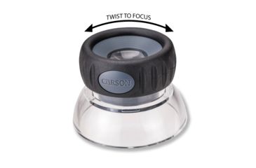 Image of Carson LumiLoupe Plus 11.5x Focusing Stand Magnifier LO-10
