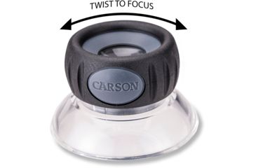 Image of Carson LumiLoupe Plus 17.5x Focusing Stand Magnifier LO-15