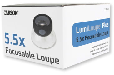Image of Carson LumiLoupe Plus 6x Focusing Stand Magnifier LO-06