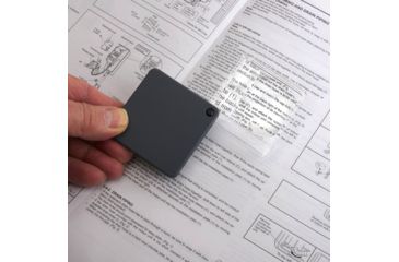 Image of Carson Magni Flip Plus, black, 2.25x2.25x.25, GN-44