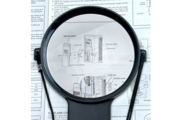 Image of Carson MagniFree 2x Hands-Free Magnifier with 3.5x Spot Lens, HF25