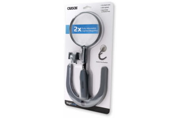 Image of Carson MagniLamp 2x Lighted Detachable 2-in-1 Magnifier w/ 3.5x Spot Lens GN-55