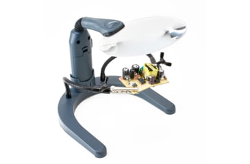 Image of Carson MagniLamp Deluxe Magnifier Light Loupe, Silver GN-88