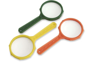 Image of Carson MagniRama Assorted 3x Mini-Magnifiers, Pack of 50, Black/Grey JD-3MU
