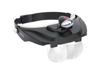 Image of Carson MagniVisorDeluxe Hands-Free Magnifier Loupe, Black CP-60